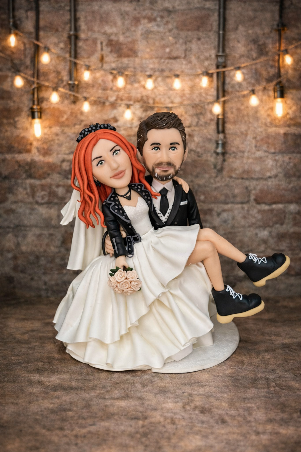 Figura personalizada novios rockeros